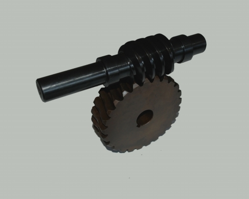 蝸輪，蝸桿副